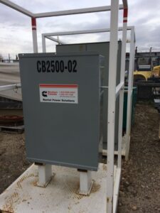 2500 Amp Breaker in Enclosure