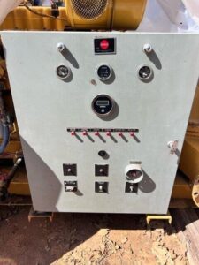 Caterpillar control panel