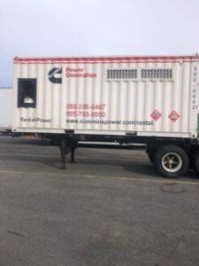 500 KW Cummins KTA 19 Diesel Generator Mobile Trailer