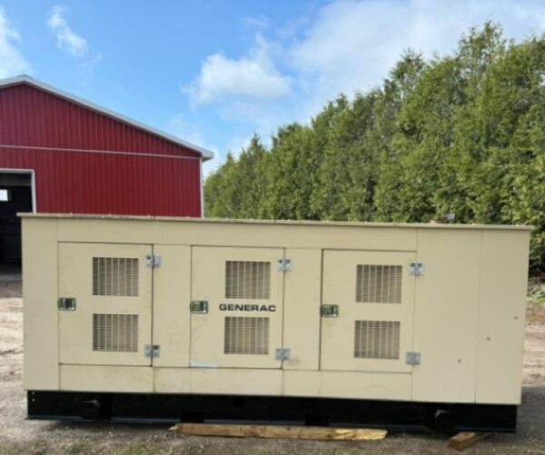 Generac front with three access doors generator enclosure