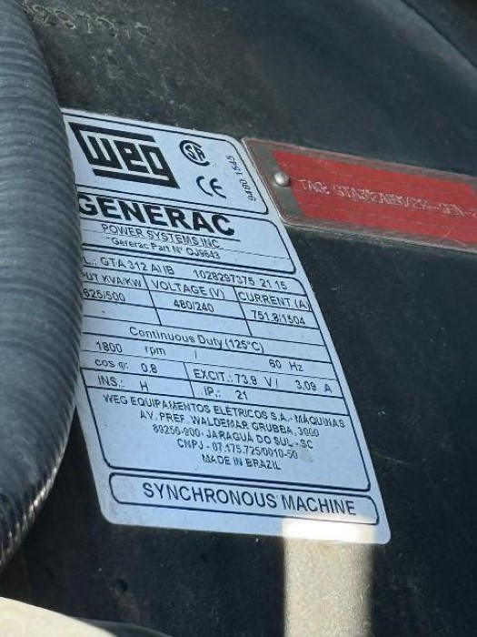 info plate