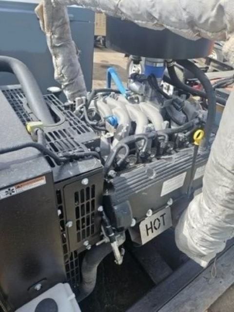 60 KW top engine view