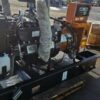 side view 60 KW Gas Genset