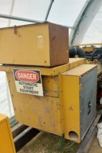 165 KW Caterpillar Generator Back view