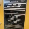 165 KW Caterpillar Generator Data Plate