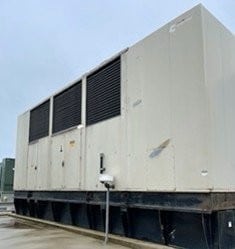 2250 kW generator enclosure