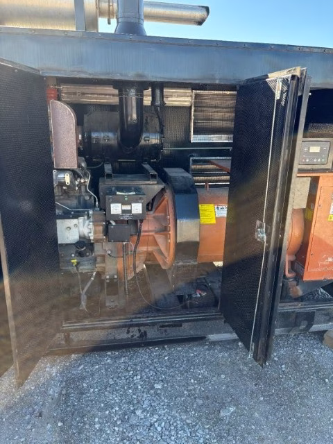 300 KW Generac Diesel Generator inside enclosure