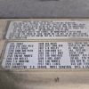 Kohler Natural Gas Generator Data Plate