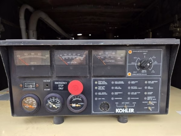 180 KW Kohler Natural Gas Generator Control Panel