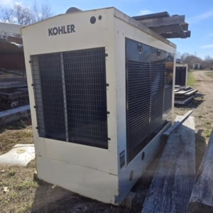 Natural Gas Generator in Enclosure